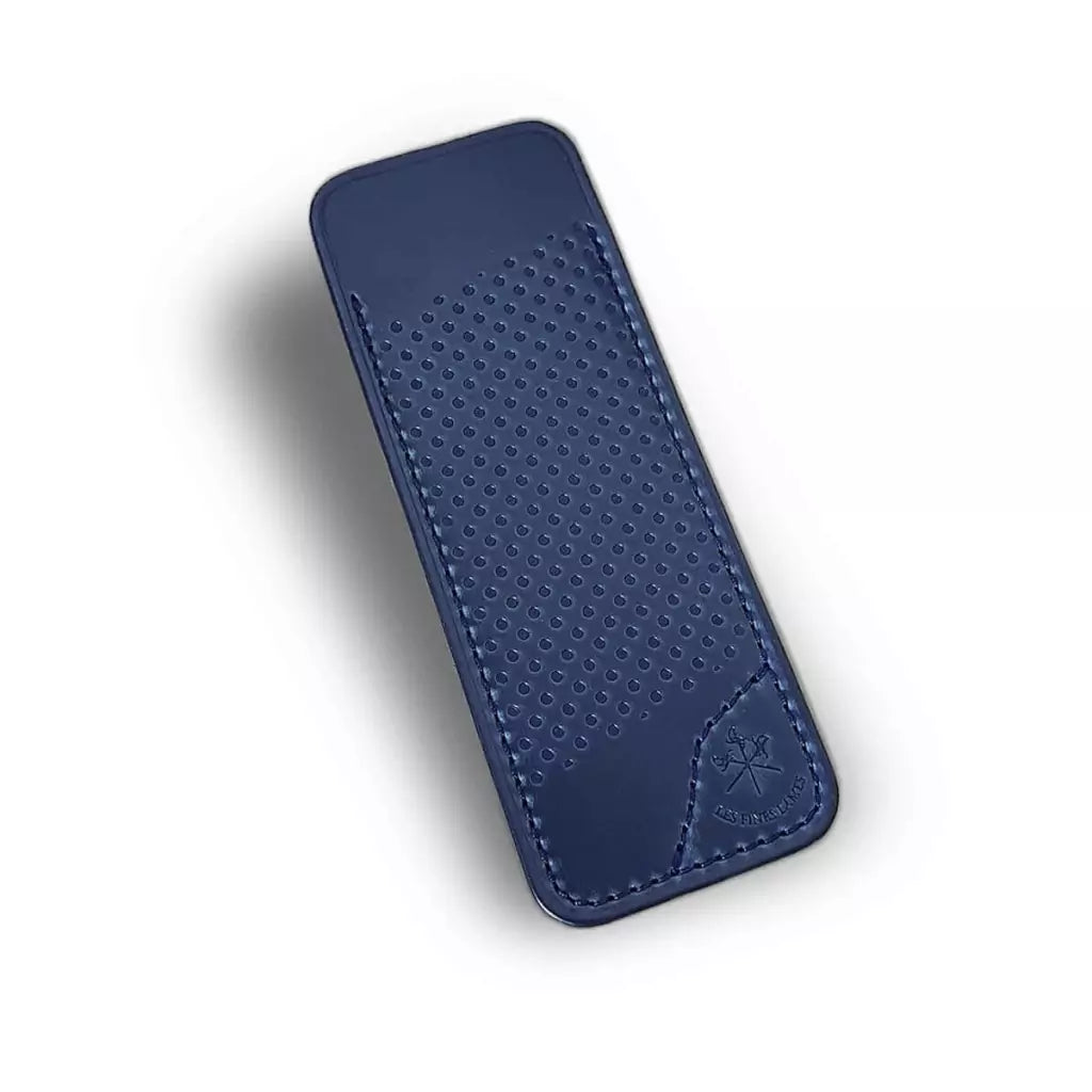Case porta cortador LES FINES LAMES couro Racing Petrol
