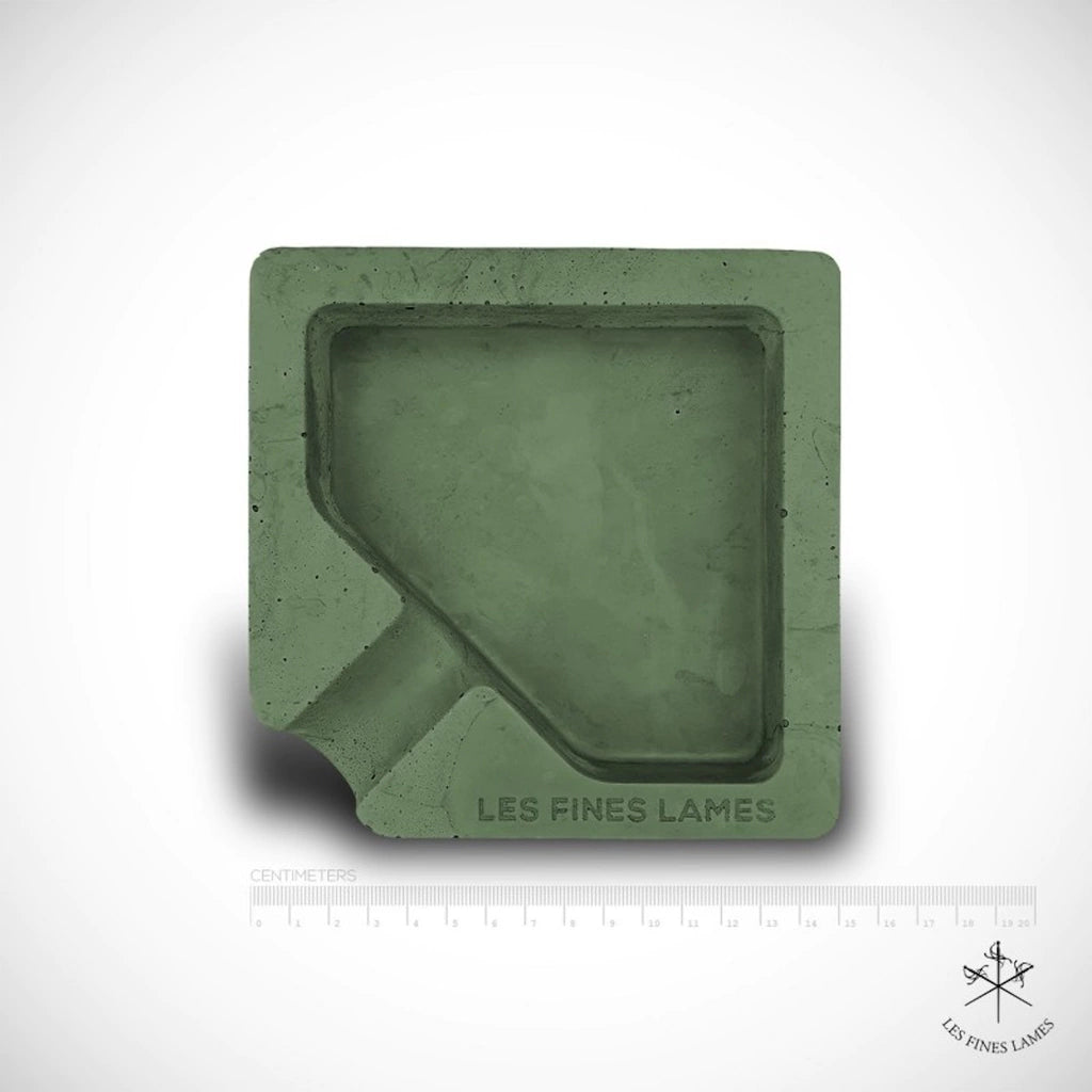 Cinzeiro concreto p/1 charuto LES FINES LAMES Monad verde