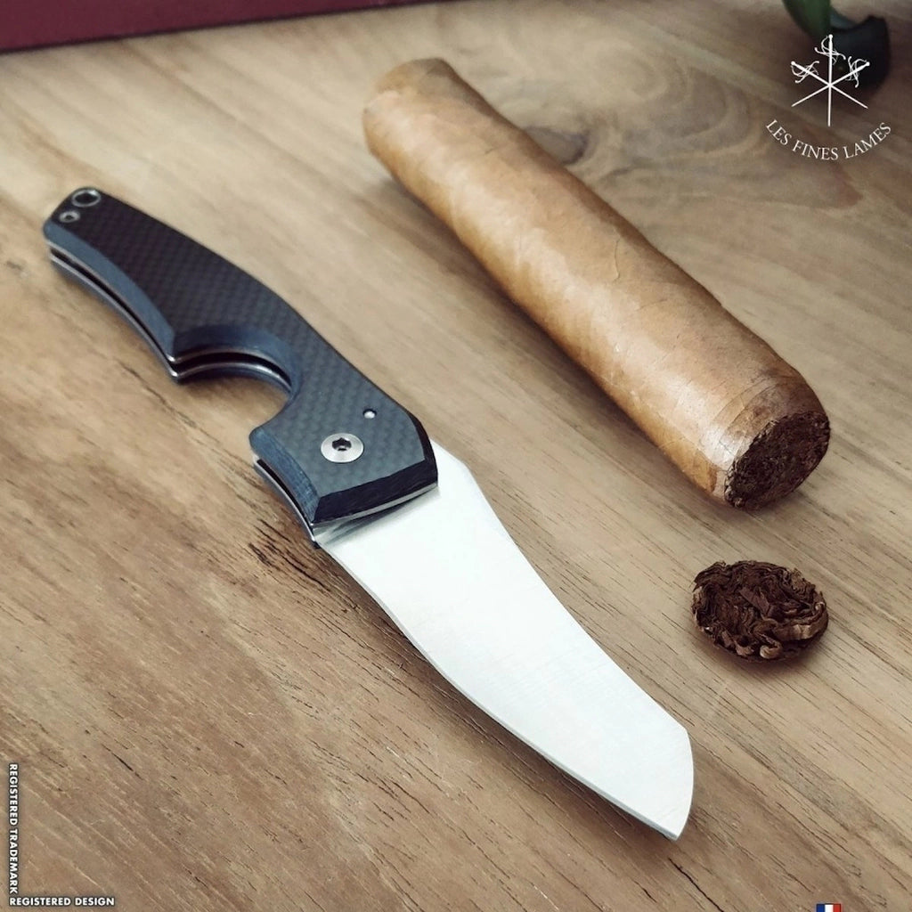 Cortador charutos LES FINES LAMES Le Petit carbon fiber