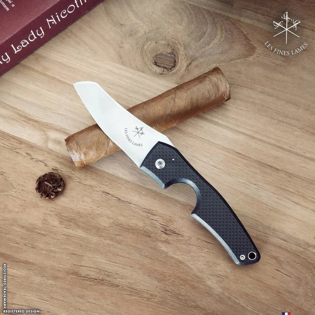 Cortador charutos LES FINES LAMES Le Petit carbon fiber