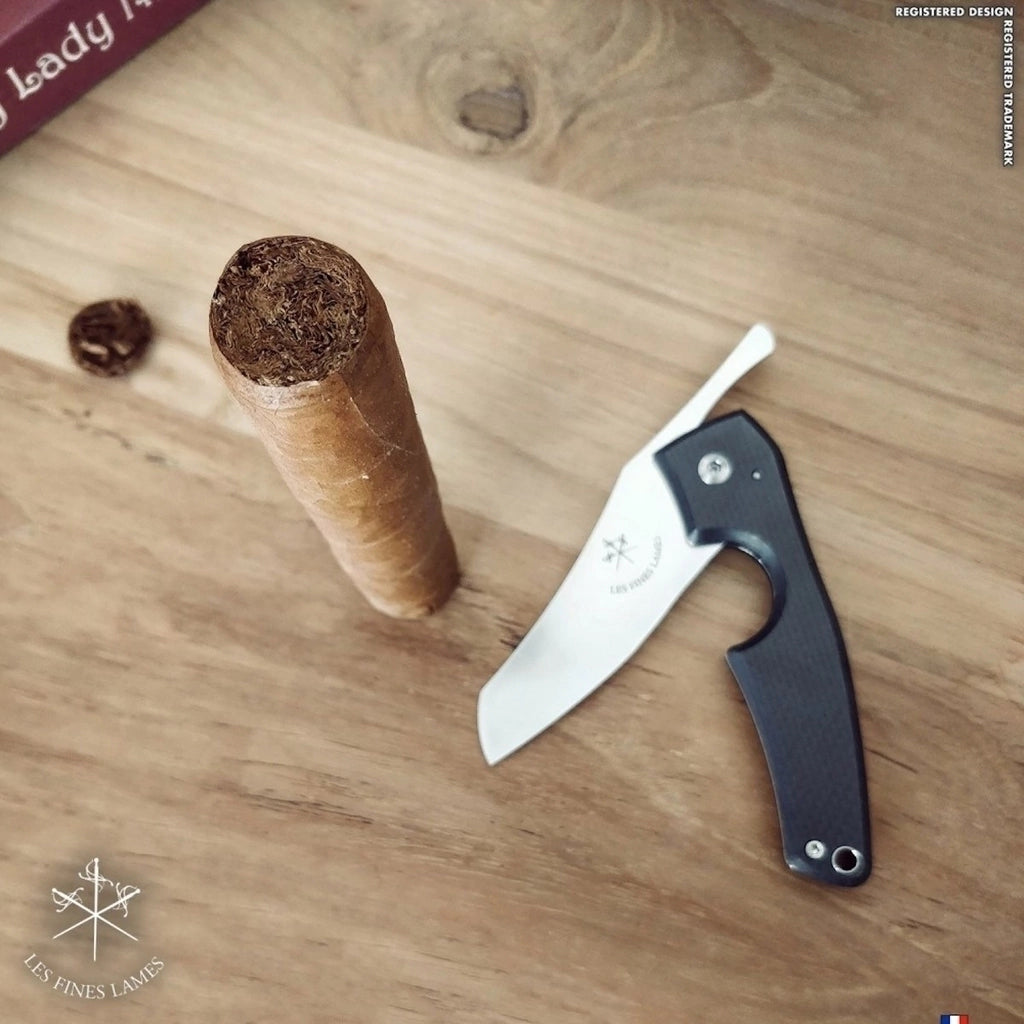 Cortador charutos LES FINES LAMES Le Petit carbon fiber