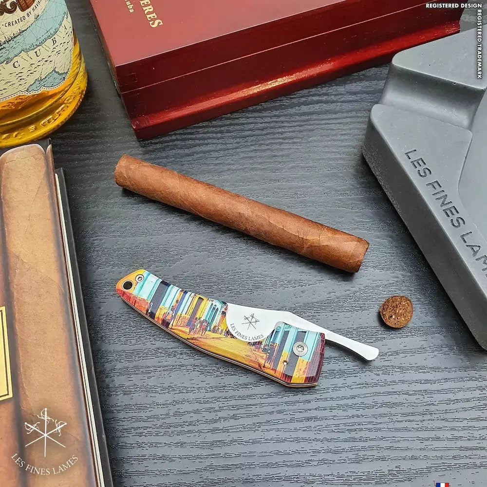 Cortador charutos LES FINES LAMES Le Petit habana vieja