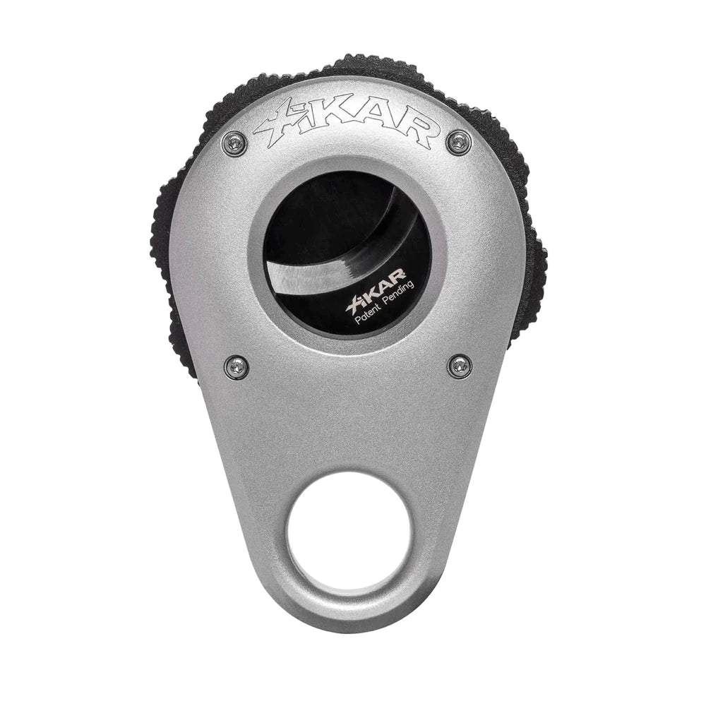 Cortador charutos XIKAR Revolution 360 metal prata