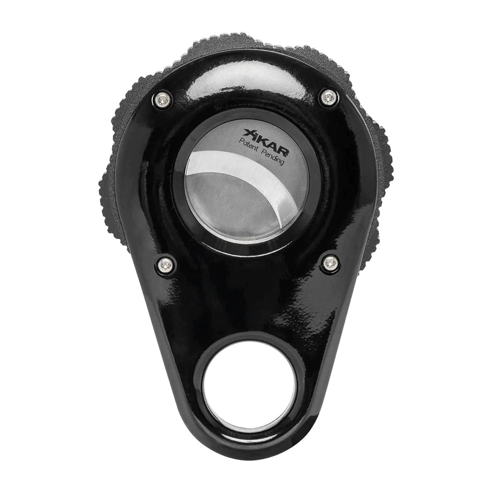 Cortador charutos XIKAR Revolution 360 metal preto