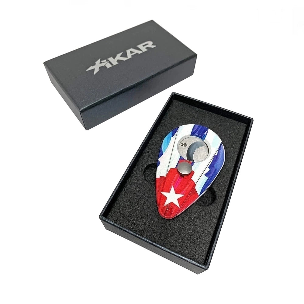 Cortador charutos XIKAR Xi2 lâmina dupla fibra nylon cuba TS