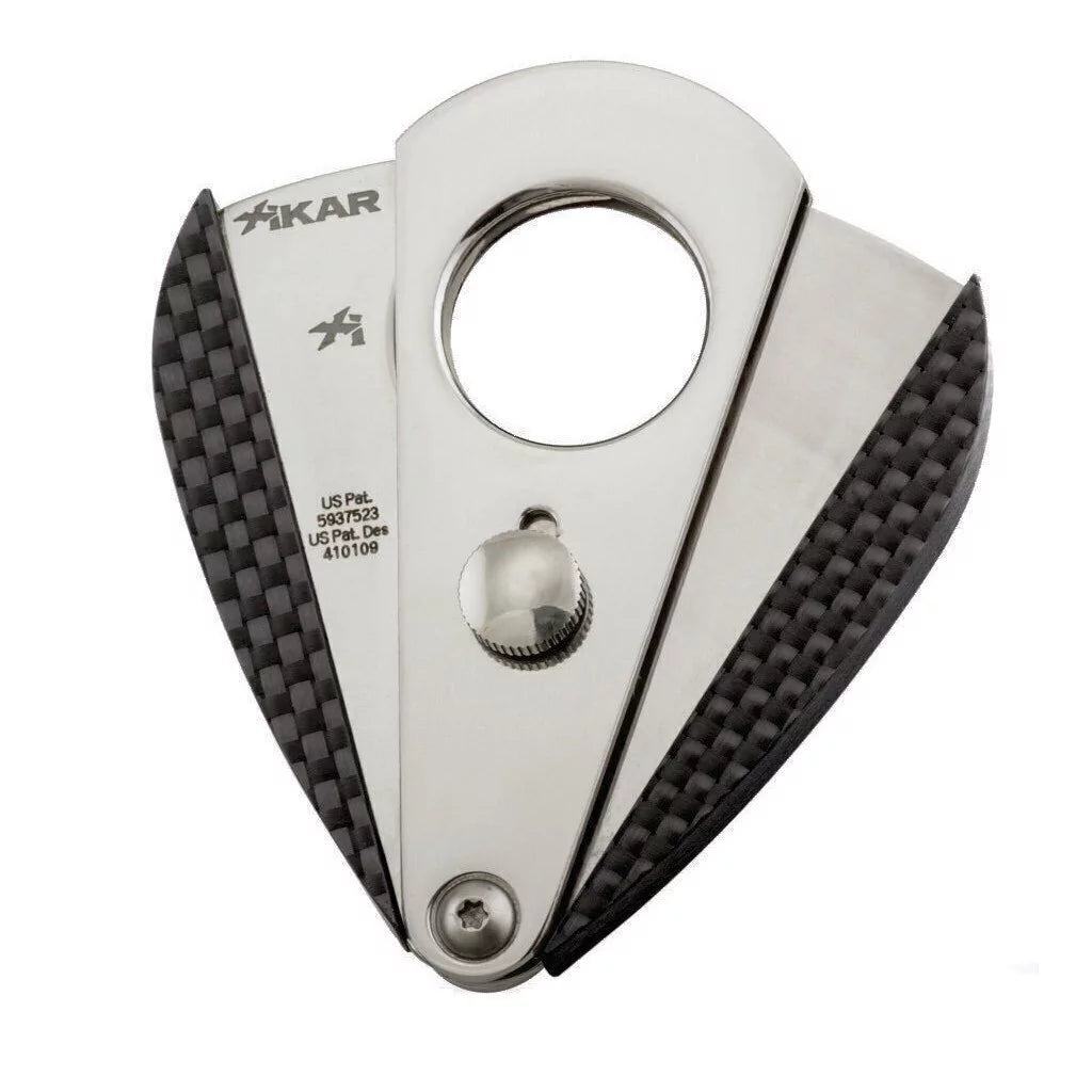 Cortador charutos XIKAR Xi3 lâmina dupla Carbon Fiber