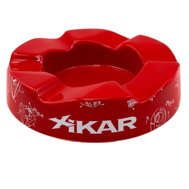 Cinzeiro para charutos XIKAR Wave 2 cerâmica vermelho