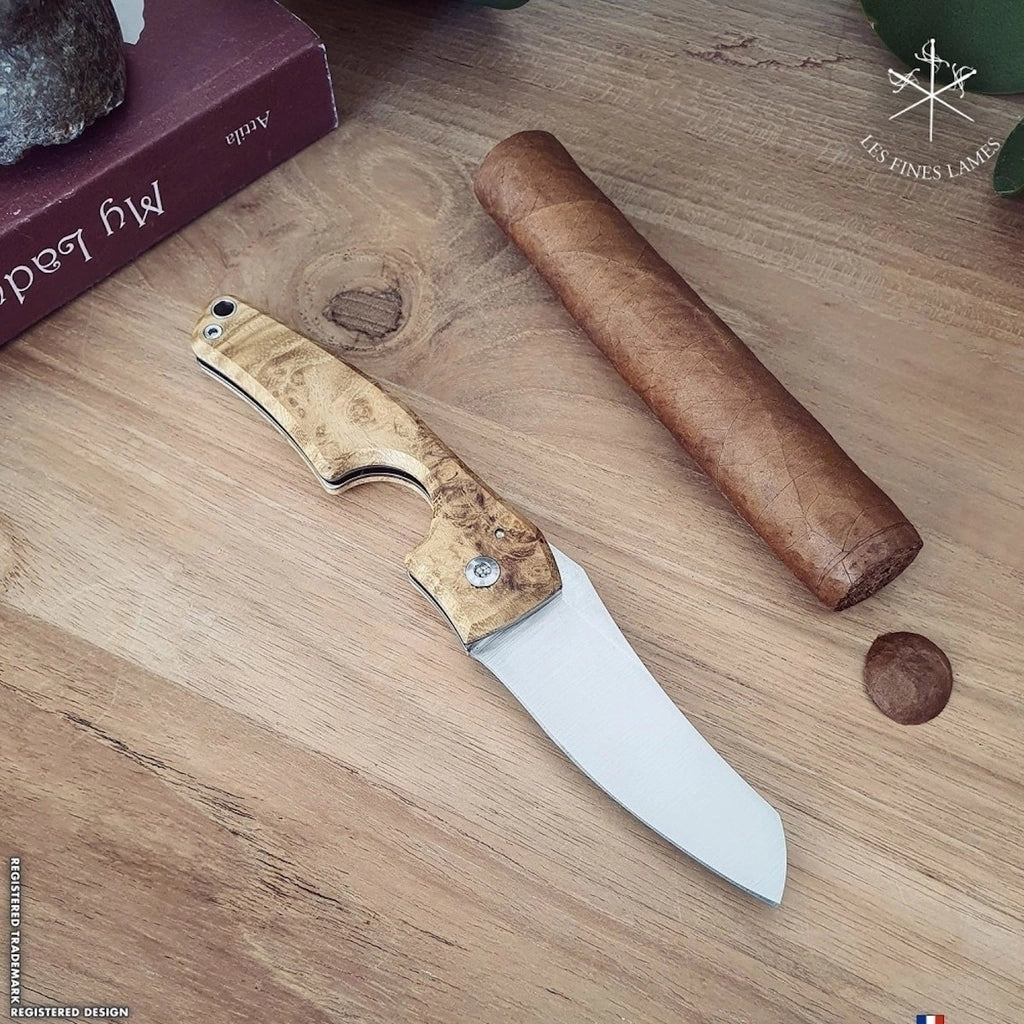 Cortador charutos LES FINES LAMES Le Petit acacia burl