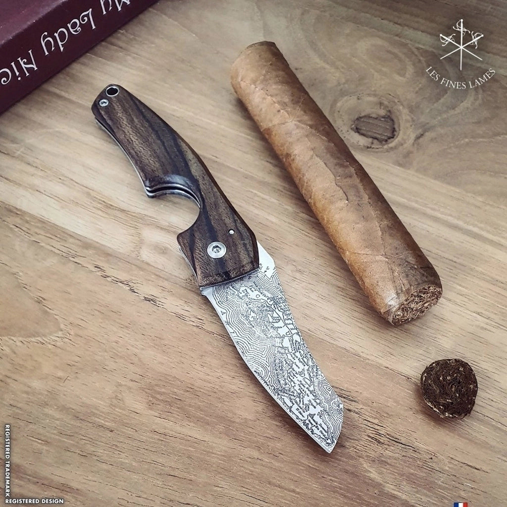 Cortador charutos LES FINES LAMES Le Petit cuba ziricote