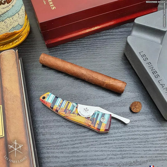 Cortador charutos LES FINES LAMES Le Petit habana vieja
