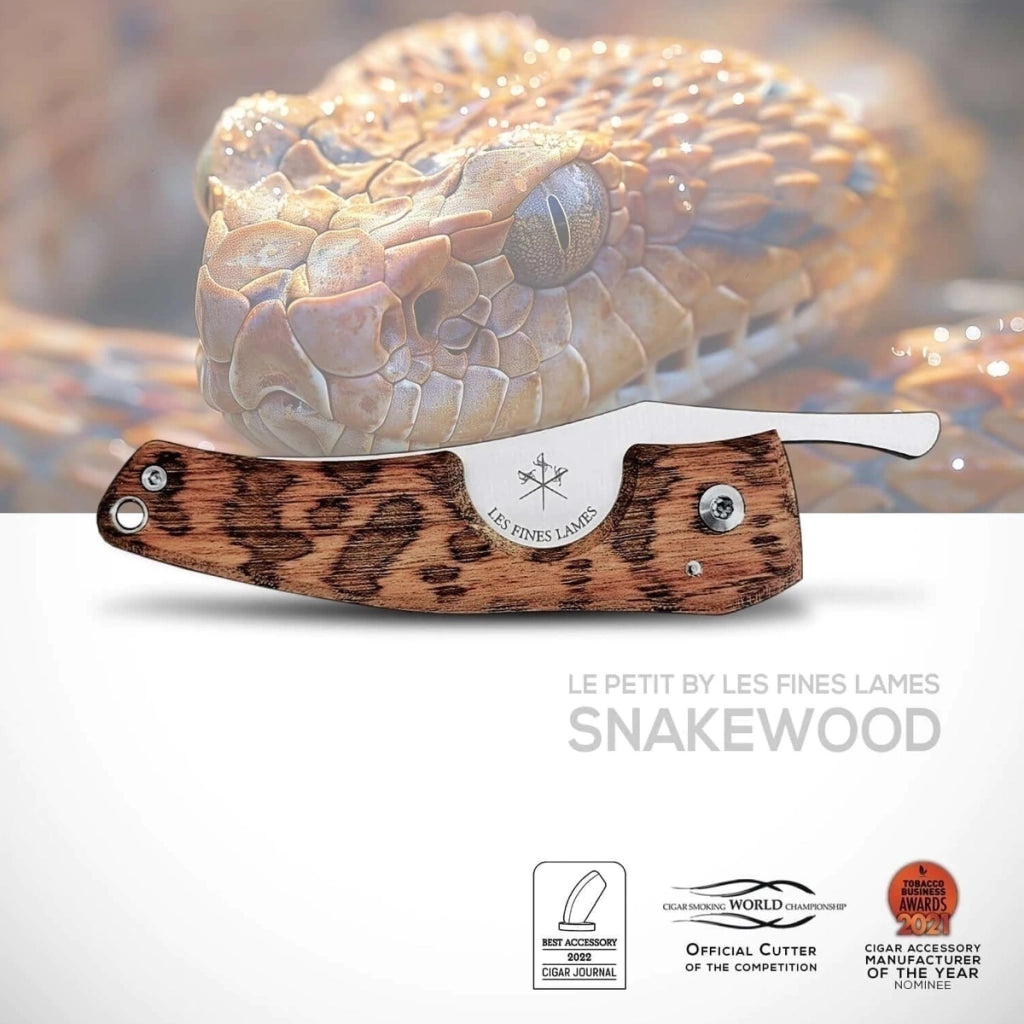 Cortador charutos LES FINES LAMES Le Petit snakewood