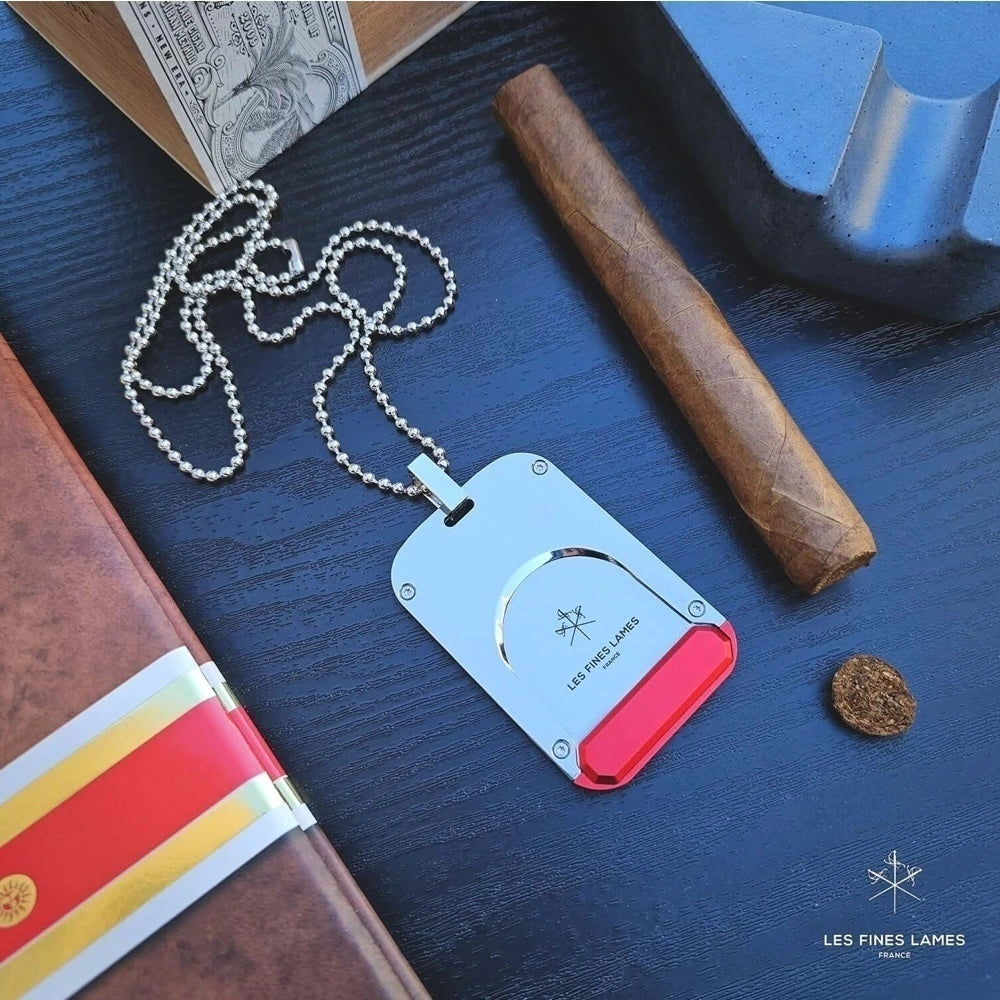 Cortador charutos LES FINES LAMES Le Tag red
