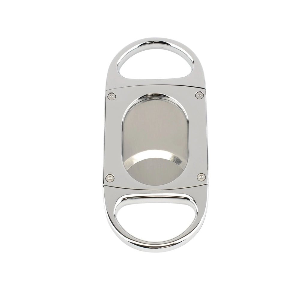 Cortador charutos XIKAR M8 lâmina dupla metal prata