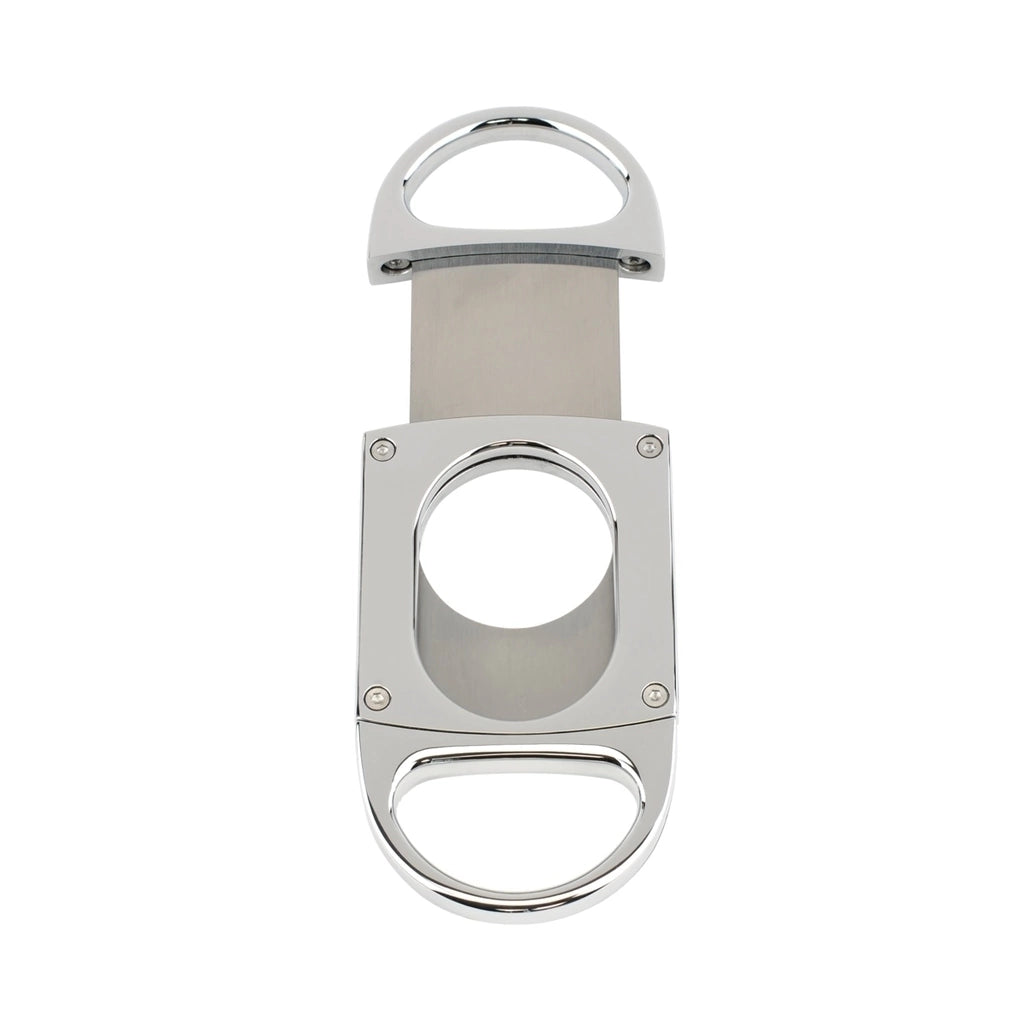 Cortador charutos XIKAR M8 lâmina dupla metal prata