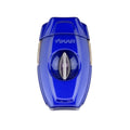 Cortador charutos XIKAR VX2 corte em V metal azul