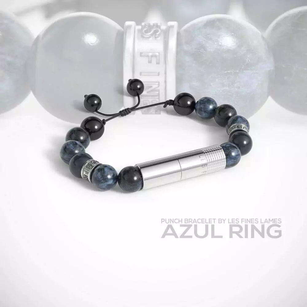 Furador charutos LES FINES LAMES Bracelete Azul Ring 7mm