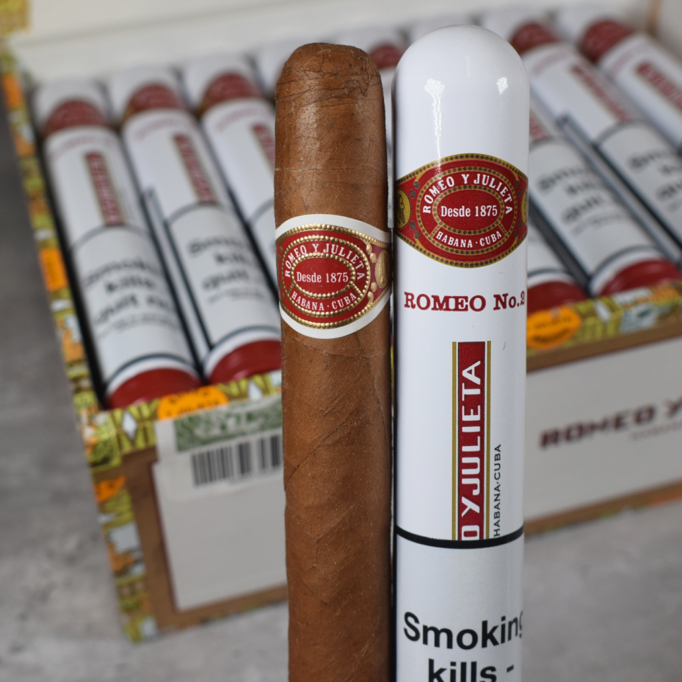 Romeo Y Julieta Romeo No.2 Tubo